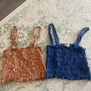 American Eagle Cropped Tanks
